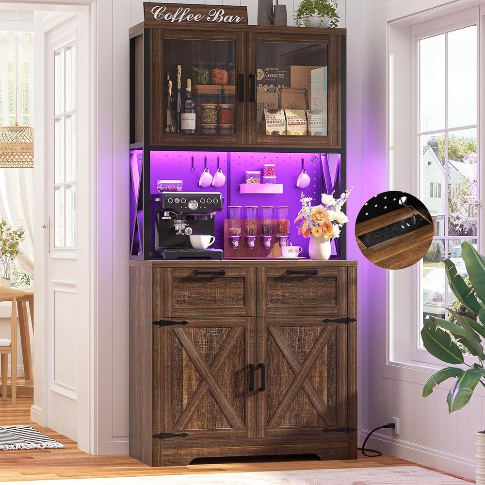خزانة مطبخ بطول 71 بوصة مع إضا - مراجعة Storage & Organization وسعره