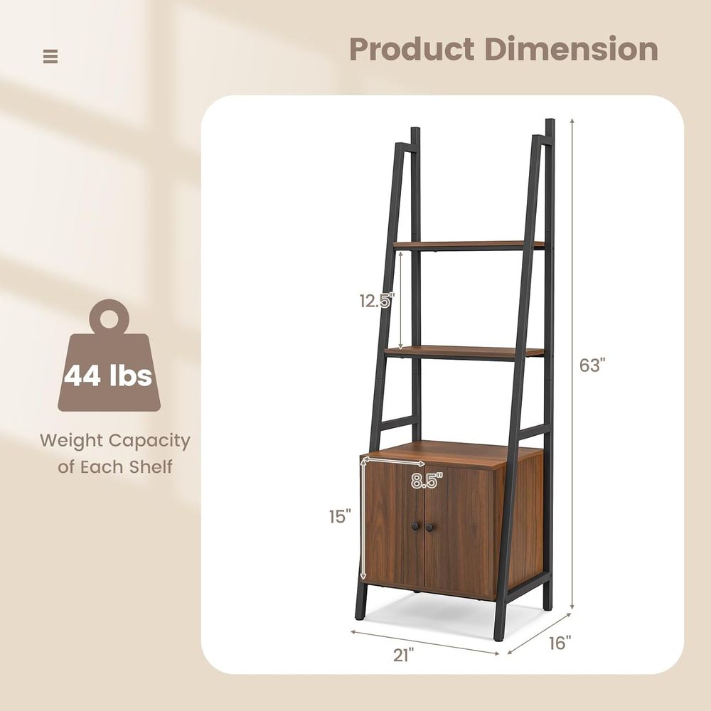 رف كُلا ذو 4 طبقات مع خزانة، ر - مراجعة Storage & Organization وسعره