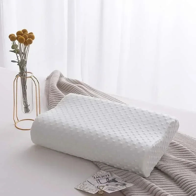 وسادة دعم الرقبة المصنوعة من م - مراجعة Memory Foam Orthopedic Pillow Neck Pain وسعره