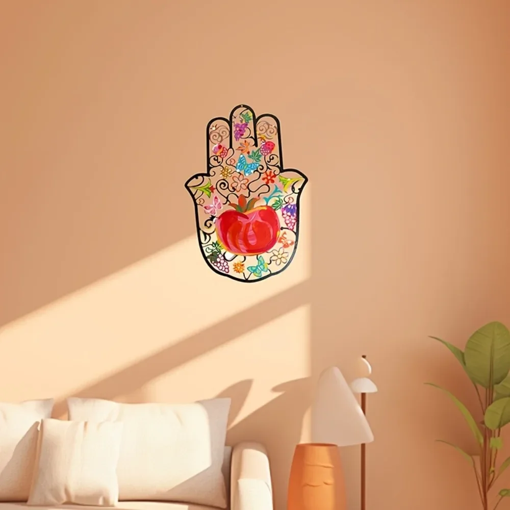 لوحة فنية معدنية على شكل يد حم - مراجعة Home Decor وسعره
