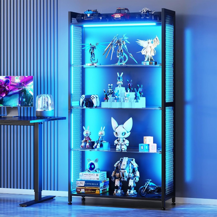وحدة عرض بأربعة مستويات مع أرف - مراجعة Lighting وسعره
